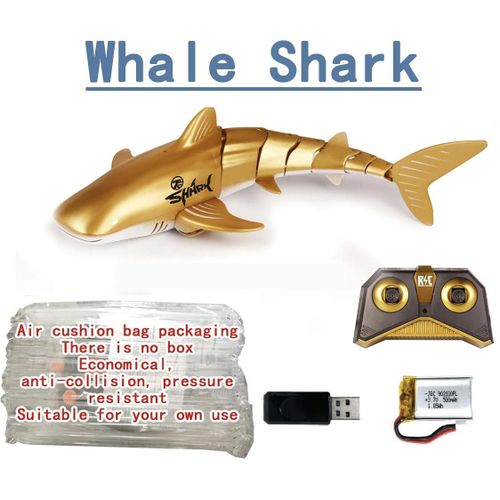 Requin baleine C1 - Robot Tlcommand En Forme De Baleine Ou De Requin, Jouet De Bain Pour Enfant, Animaux Marins, Poisson lectrique, Sous-marin