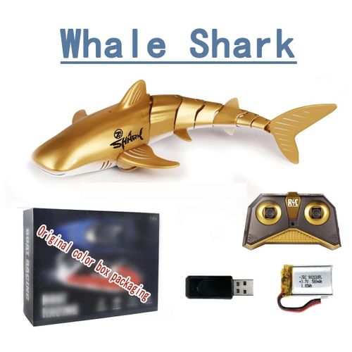Requin baleine C2 - Robot Tlcommand En Forme De Baleine Ou De Requin, Jouet De Bain Pour Enfant, Animaux Marins, Poisson lectrique, Sous-marin
