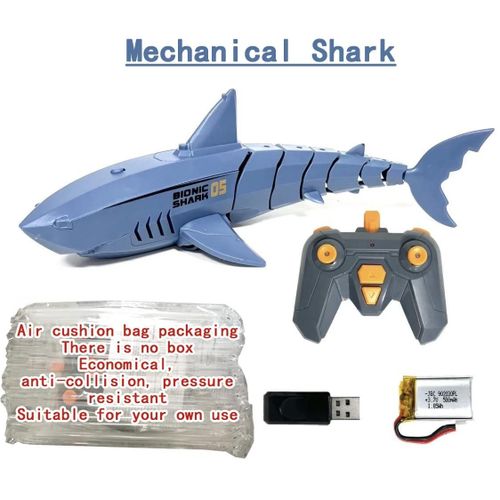 Requin Mcanique C1 - Robot Tlcommand En Forme De Baleine Ou De Requin, Jouet De Bain Pour Enfant, Animaux Marins, Poisson lectrique, Sous-marin