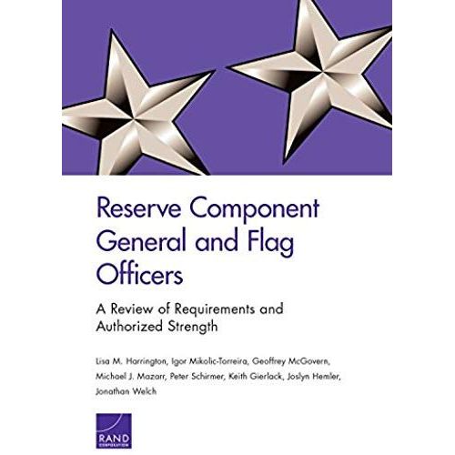 Reserve Component General And Flag Officers    Format Broch 