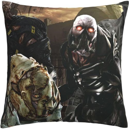 Resident Evil Housses De Coussin Taies D'oreiller Confortables Housse De Coussin Carre Taie D'oreiller Douce Pour Canap, Chambre  Coucher, Voiture Avec Fermeture clair Invisible 18 X 18 Pouces, Ensembles De 1