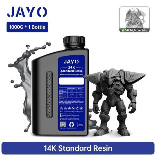Rsine Uv Abs Standard,  Base De Plantes, Type Nylon, Lavage  L'eau, 1kg, 405nm, Durcissement Uv Pour Lcd, Matriau D'impression 3d-14k St Dark Grey 1kg
