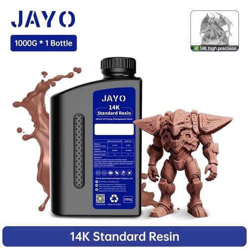 Rsine Uv Abs Standard,  Base De Plantes, Type Nylon, Lavage  L'eau, 1kg, 405nm, Durcissement Uv Pour Lcd, Matriau D'impression 3d-14k St Mahogany 1kg