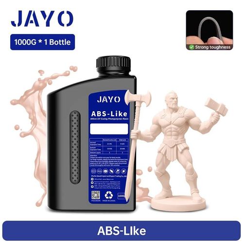 Rsine Uv Abs Standard,  Base De Plantes, Type Nylon, Lavage  L'eau, 1kg, 405nm, Durcissement Uv Pour Lcd, Matriau D'impression 3d-Abs Like-Beige-1kg