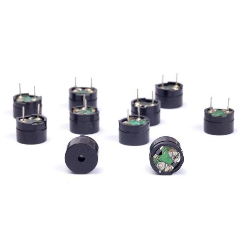 Rsistance de passif Buzzer pour Arduino, mini pizo en utilisation courante, accessoire de bricolage lectrique, DIY, AC 12x8.5 mm, 12085 42R, 3V 5V 9V 12V, 10 pices