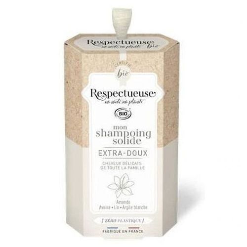Respectueuse Mon Shampooing Solide Extra-Doux Bio 75g