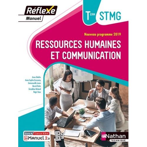 Ressources Humaines Et Communication Tle Stmg   de Delalix Anne  Format Beau livre 