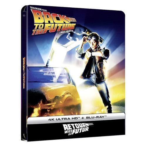 Retour Vers Le Futur - 4k Ultra Hd + Blu-Ray - dition Botier Steelbook de Robert Zemeckis