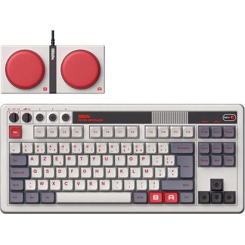 8BitDo Retro Mechanical Keyboard M Edition (Clavier Qwerty 87 touches)
