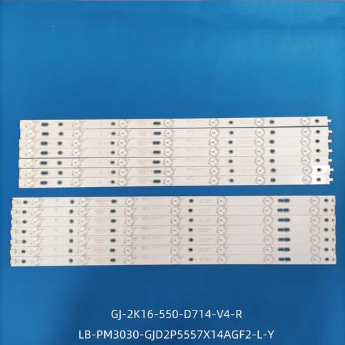 Rtroclairage LED pour 55PUS6501/12 55PUS6551/12 55PUS6561 55PUS6581 TPTcape U2 GJ-2K16-550-D714-V4-L R LBM550M0701-KY-4 0 (R) (L)