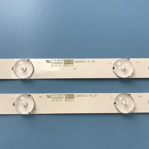 Rtroclairage LED pour GJ-2K16-550-D714-V4-R L 01N31 01N32 55PUS6401 55PUS6501 55PUS6551 55PUS6561 55PUS6581 KD-55X6000D LBcape 72