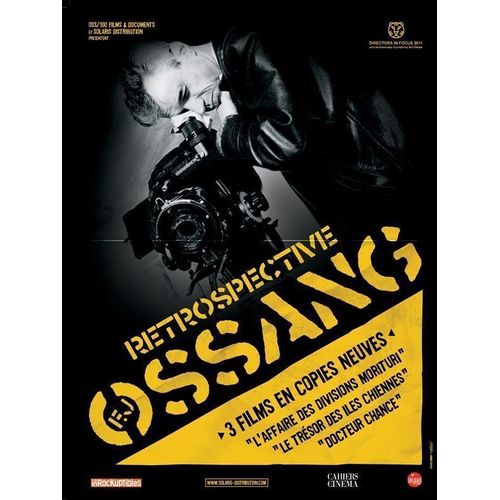 Rtrospective Francois-Jacques Ossang - Vritable Affiche De Cinma Plie - Format 40x60 Cm - L'affaire Des Divisions Morituri (1984) Le Trsor Des les Chiennes (1990) Docteur Chance (1997) - 2011