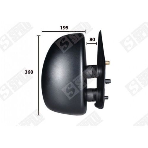 Rtroviseur Droit Rglage Manuel Bras Court - Citroen Jumper 2.8 Hdi 128 Traction Integrale 04/2002-03/2006