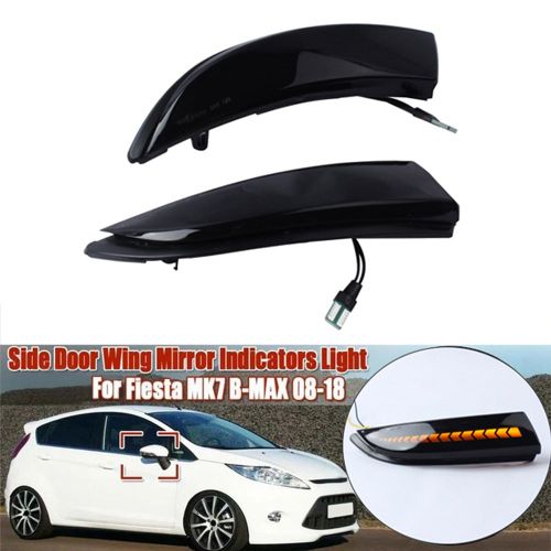 Rtroviseur Led Dynamique Pour Ford Fiesta Mk7 2008  2017, Indicateur De Clignotant, Pour Voiture