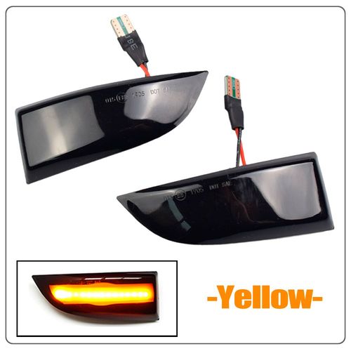 Rtroviseur Led Pour Renault Megane Mk3, Laguna Iii, X91, Clignotant, Clignotant, Signalisation De Direction Dynamique, Panoramique, Fluence, Latitude, 2 Pices