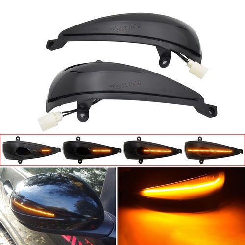 Rtroviseurs Latraux Dynamiques, Clignotants, Indicateur Lumineux, Pour Honda Civic 8e, Hayon Mk8, Type-S, R, Fn, Fk 1, 2, 3, 2 Pices