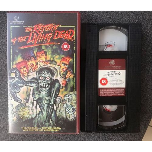 Return Of The  Living Dead (Vhs) de O'Bannon