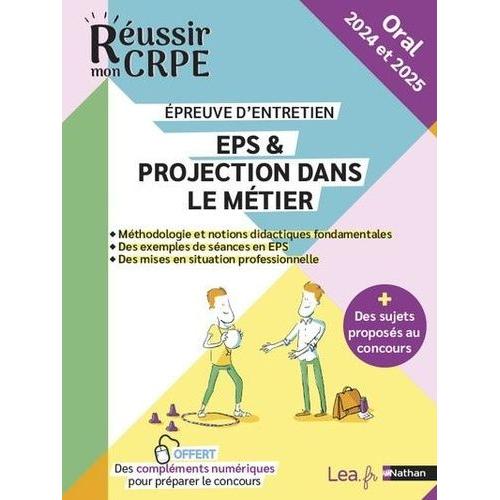 Eps & Projection Dans Le Mtier - Epreuve D'entretien Oral   de Gueneau-Lenoir Catherine  Format Beau livre 