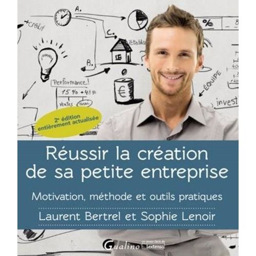 Russir La Cration De Sa Petite Entreprise - Motivation, Mthode Et Outils Pratiques   de Bertrel Laurent  Format Beau livre 
