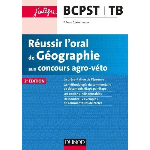 Russir L'oral De Gographie Aux Concours Agro-Vto Bcpst/Tb   de Martinaud Claude  Format Beau livre 
