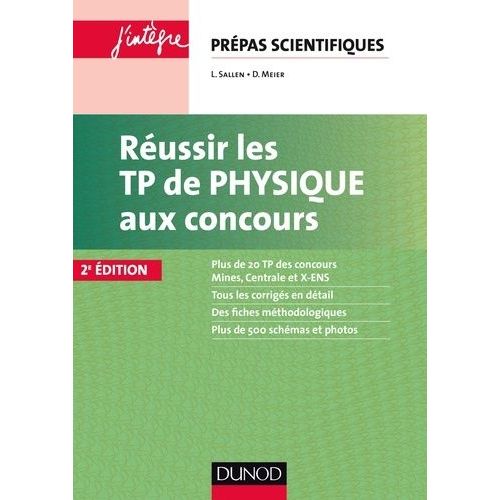 Russir Les Tp De Physique Aux Concours - Prpas Scientifiques    Format Broch 