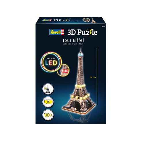 Puzzle 3d Revell Puzzle 3d Tour Eiffel - dition Led