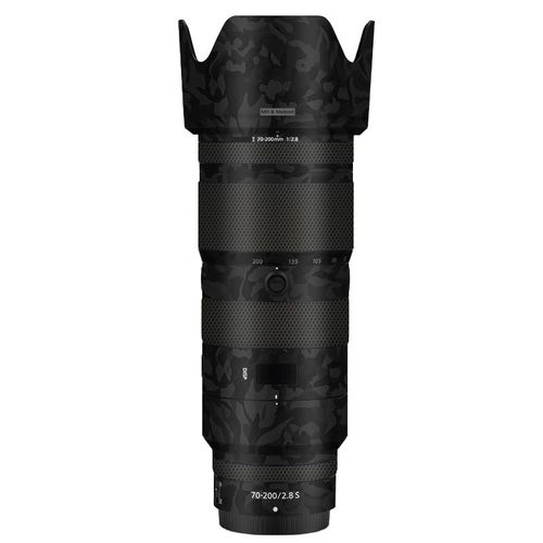 Revtement d'objectif d'appareil photo autocollant Z70-200/2.8 S,Film protecteur en vinyle,pour Nikon Z 70-200mm 2.8 VR 70-200 F2.8 F/2.8 Z70200 - Type 5 Shadow Black