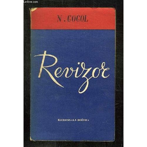 Revizor L Inspecteur General.   de nicolas gogol