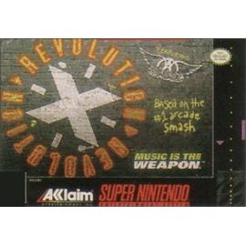 Nintendo Game Revolution X Super Nintendo Jogo Revolution X Super