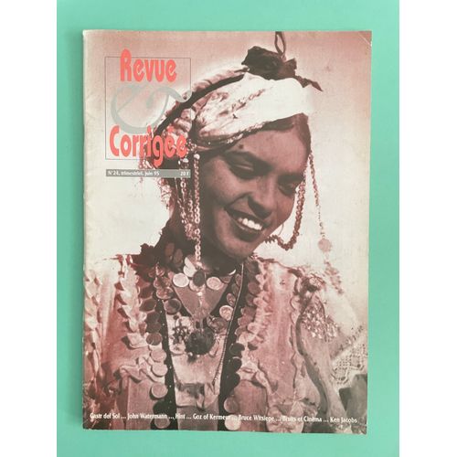 Revue & Corrige 24 (1995) Gastr Del Sol, Hint, John Watermann, Bruce Witsiepe, Bruits Et Cinma, Ken Jacobs.