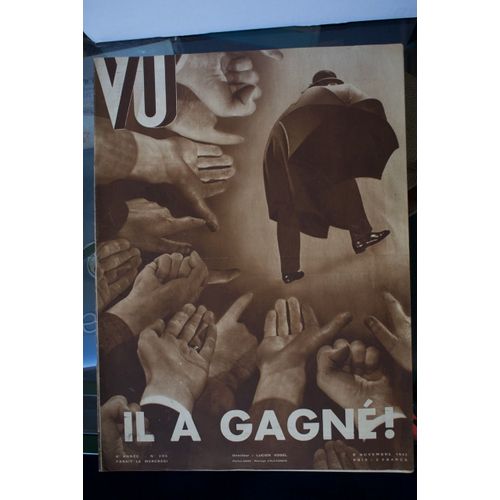Revue Ancienne Vu N295 Novembre 1933   de Collectif  Format Prsentation 