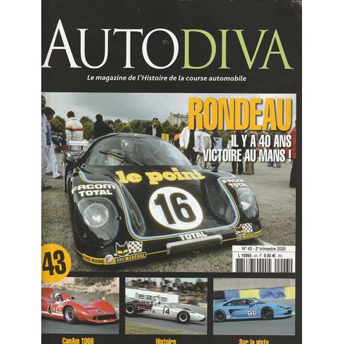 Revue Autodiva N43 - 2020 - Rondeau