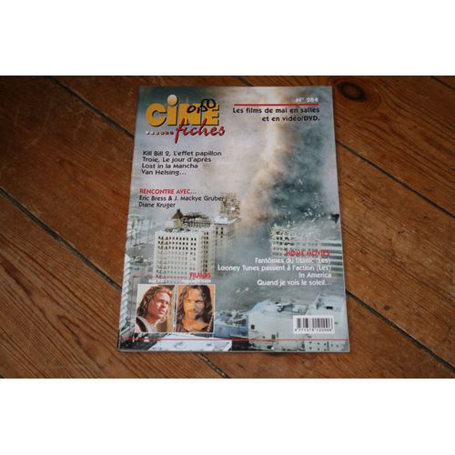 Revue Belge Cine..Fiches 284 Diane Kruger 2 Pages Interview / Brad Pitt 2 Pages / Viggo Mortensen 2 Pages / Eric Bress & J.Mackie Gruber 2 Pages Interview 284