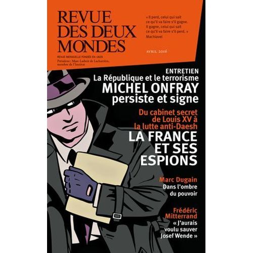 Revue Des Deux Mondes Avril 2016  