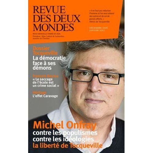 Revue Des Deux Mondes Dcembre 2016  
