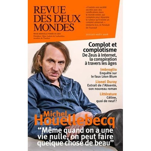 Revue Des Deux Mondes Juillet-Aot 2016  