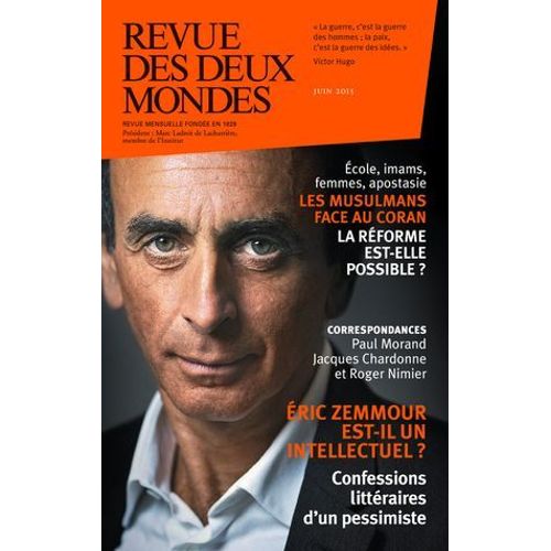 Revue Des Deux Mondes Juin 2015  