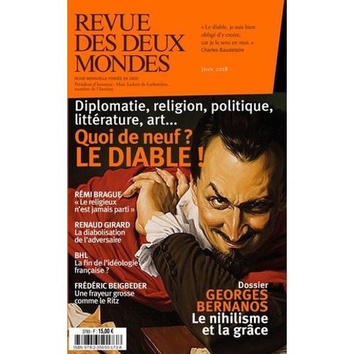Revue Des Deux Mondes Juin 2018  