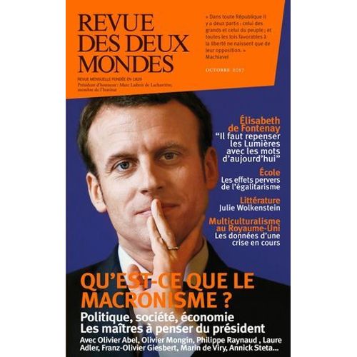Revue Des Deux Mondes Octobre 2017  