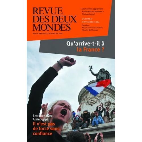 Revue Des Deux Mondes Octobre-Novembre 2014  