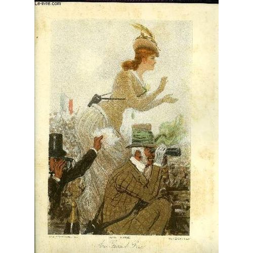 Revue Illustree N 36 - La Semaine De Chantilly Par A. De Saint-Albin, Les Ftes A Florence Par Henri Montecorboli, L Anctre Par Paul Bourget, Le Grand Prix De Paris Par Philippe Aron, Causerie Par(...)   de COLLECTIF 