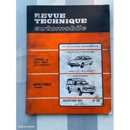 Revue Technique Automobile N391-Citron 
