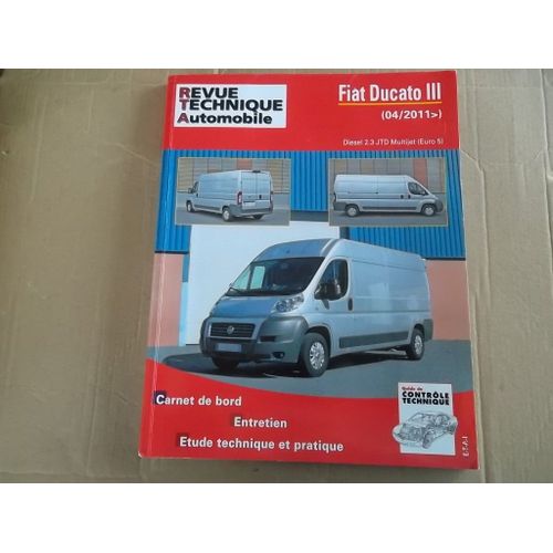 Revue Technique Fiat Ducato Iii Phase 1 Diesel 2.3 Jtd Multijet