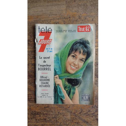 Revue Tl 7 Jours Numro 109 - 1962 - Anne Tonietti