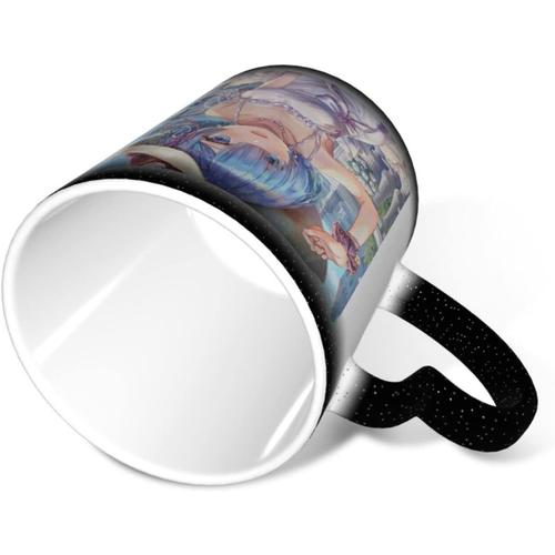 Rezero - Commencez  Vivre Dans Un Autre Monde - Tasse  Changement De Chaleur, Tasse  Changement De Couleur, Tasse  Caf, Changement De Couleur Chaude En CRamique  La Mode Avec PoignE, Cade