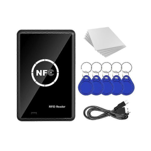RFID NFC Copieur Duplicateur 13.56KHz Porte-cls NFC Lecteur de carte  puce Ecrivain 13.56MHz Crypt Programmeur USB UID T5577