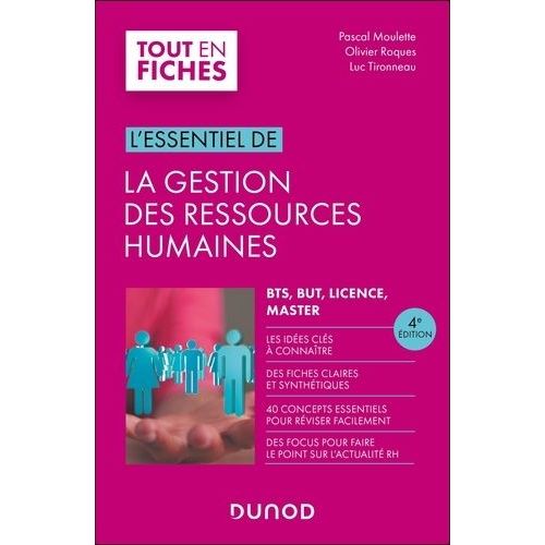 L'essentiel De La Gestion Des Ressources Humaines    Format Grand Format 