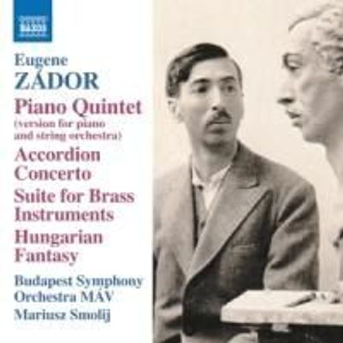 Richard Rosza - Zador: Piano Quintet (Arr. M. Smolij For Piano & Strings); Accordion Concerto; Suite For Brass Instruments; Hungarian Fantasy (Arr. M. Smolij For Violin & Strings) [Compact Discs] - 
