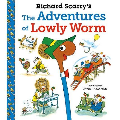 Richard Scarry's The Adventures Of Lowly Worm   de Richard Scarry  Format Broch 