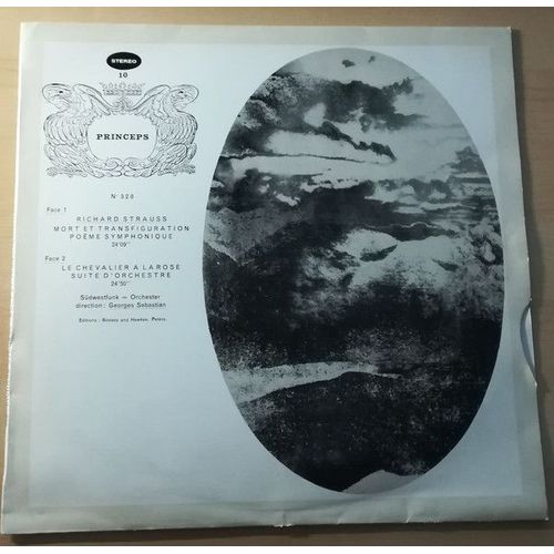 Richard Strauss, Sdwestfunk Orchester*, Georges Sebastian  Mort Et Transfiguration / Le Chevalier A La Rose - Johann Strauss